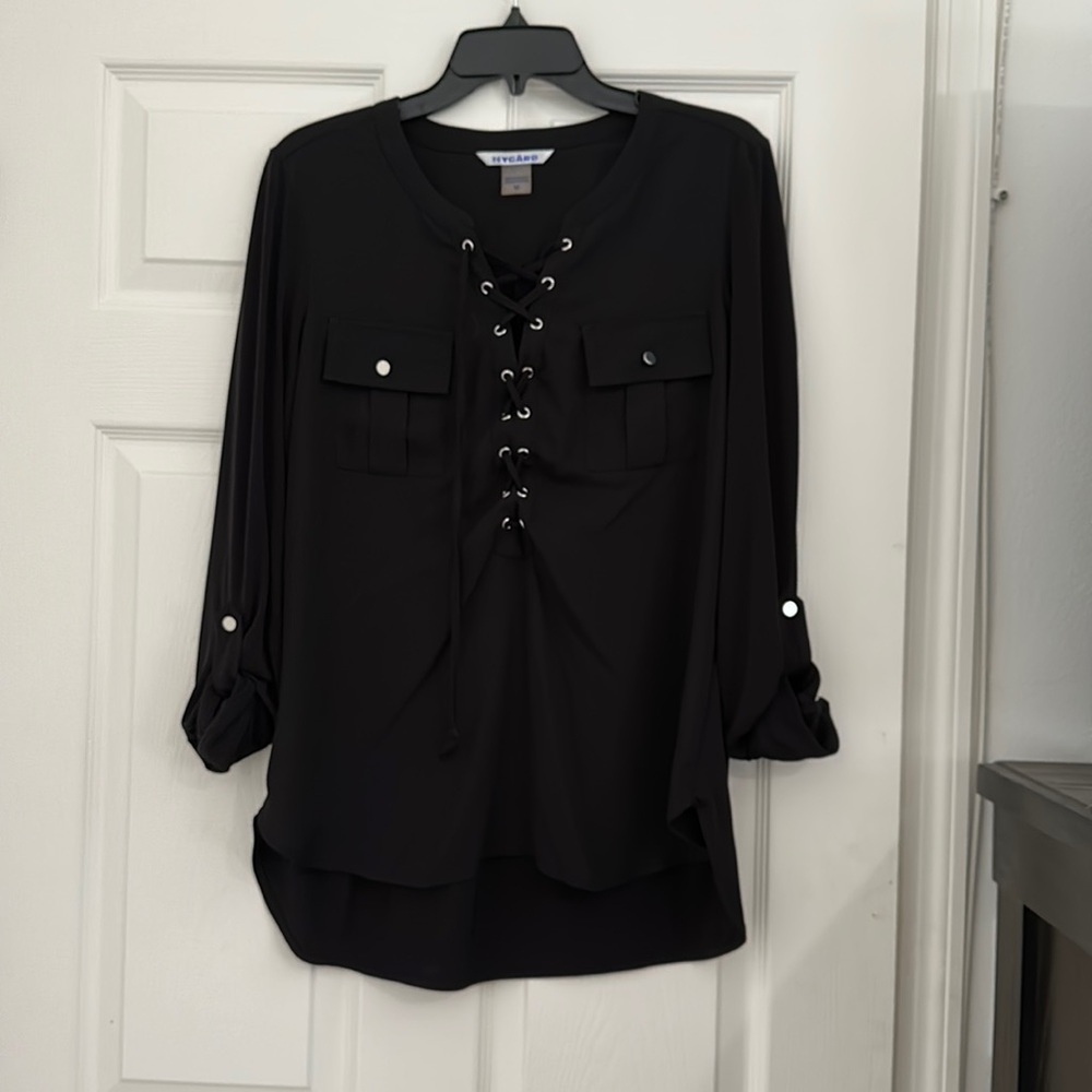 Nygard long or 3/4 sleeve blouse
